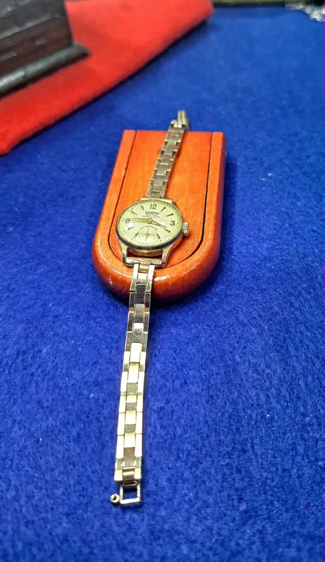 Reloj Dogma 20mm bañado oro 18k 10 micras cuerda