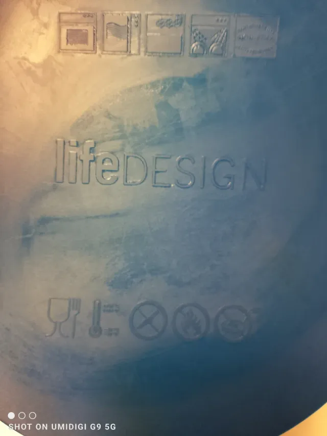 Molde redondo de silicona 240°C a -40°C