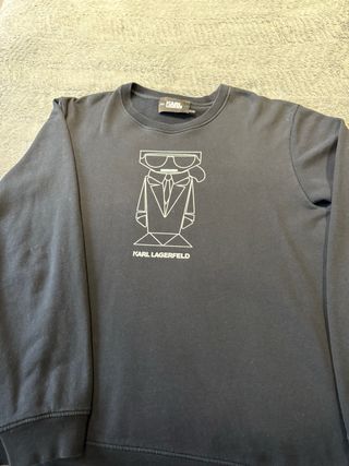 Sudadera Karl Lagerfeld Negra