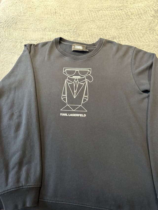 Sudadera Karl Lagerfeld Negra