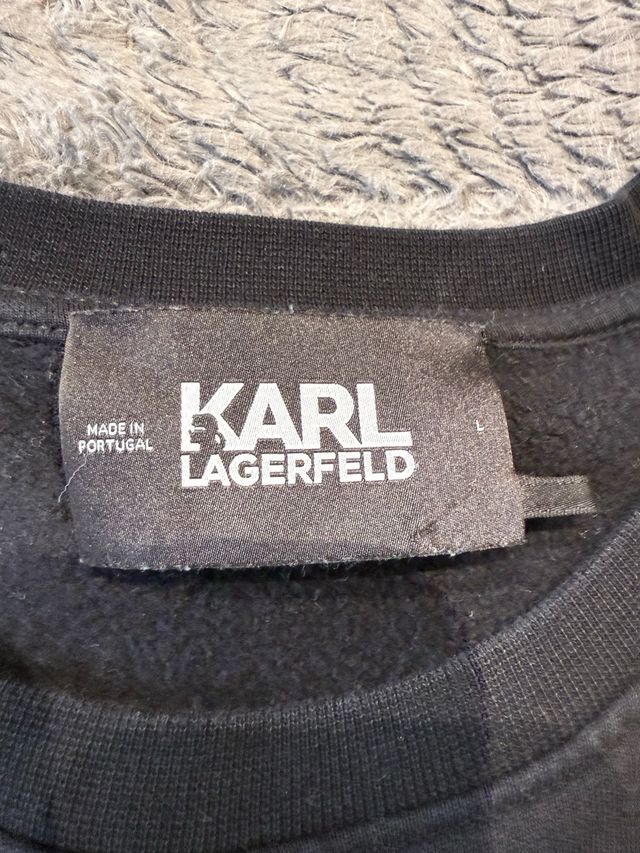 Sudadera Karl Lagerfeld Negra