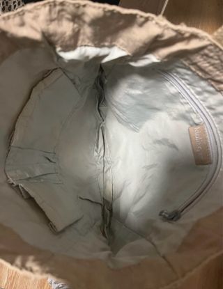 Borsetta Kipling grigia con scimmietta