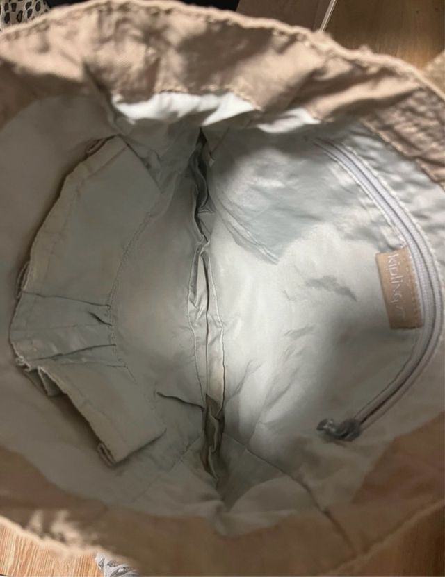 Borsetta Kipling grigia con scimmietta