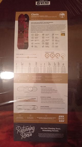 Tabla Snowboard Arbor Clovis 159