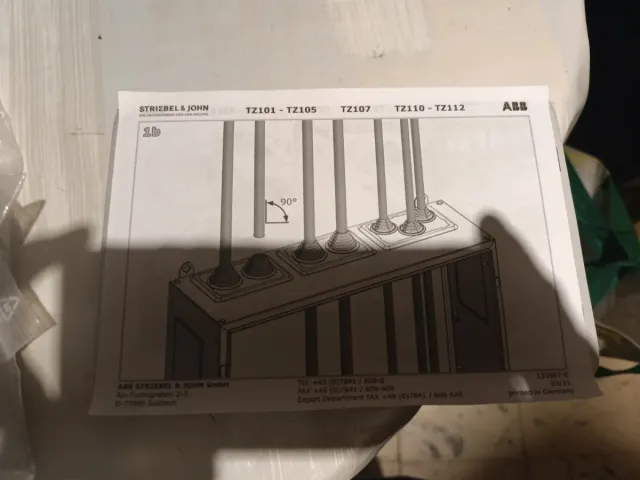 5 Tapas Abb Tz101 membrana