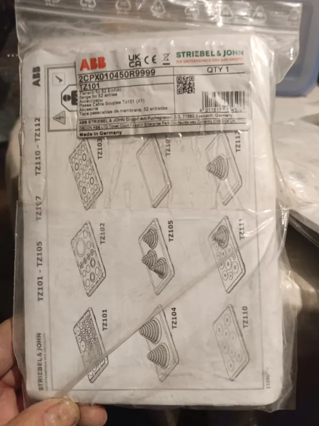 5 Tapas Abb Tz101 membrana