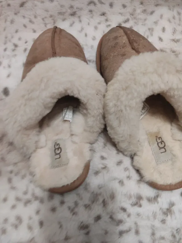Zapatillas UGG Beige y Marrón