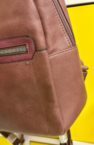 Mochila D. Cristina Nueva Rosa/Marrón