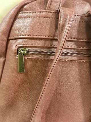 Mochila D. Cristina Nueva Rosa/Marrón