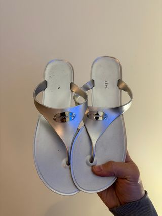 Sandalias Karen Millen Plata
