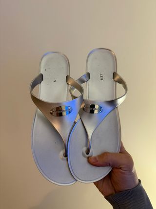 Sandalias Karen Millen Plata
