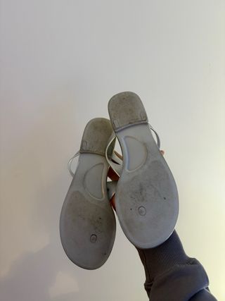 Sandalias Karen Millen Plata