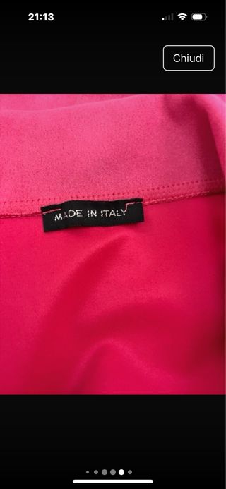 Completo pantalone fucsia