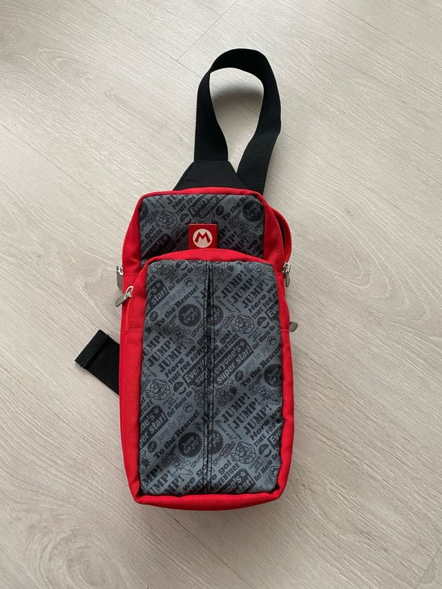 MOCHILA/FUNDA NINTENDO SWITCH MARIO BROS