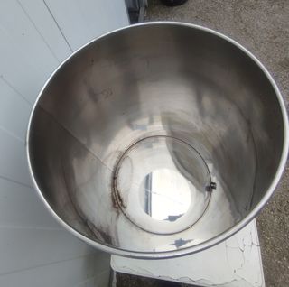 Depósito Acero Inox 100L con Grifo