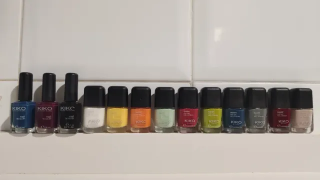 Lote 12 Esmaltes Kiko Milano