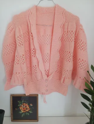 Bolero vintage rosa