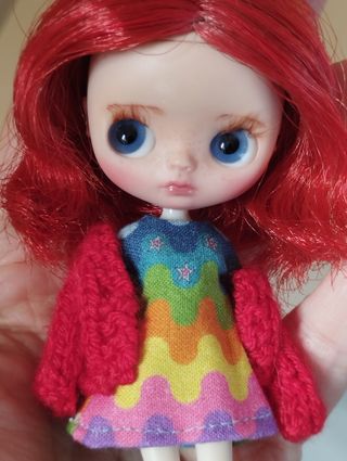 Muñeca Petite Blythe Artística Personalizada