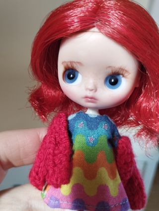 Muñeca Petite Blythe Artística Personalizada