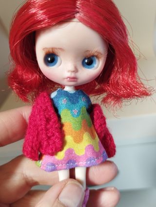 Muñeca Petite Blythe Artística Personalizada