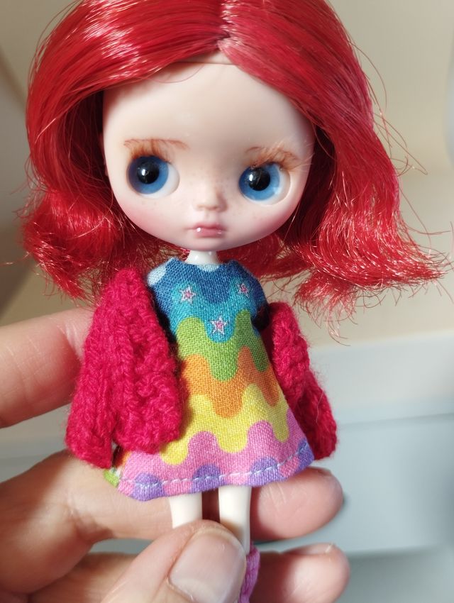 Muñeca Petite Blythe Artística Personalizada