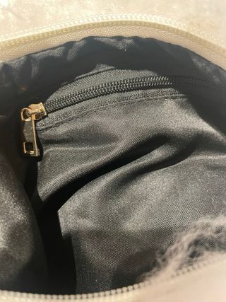 Borsa bianca in pelo