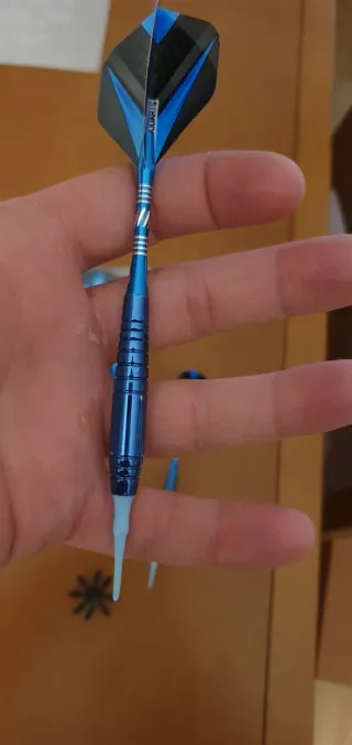 Dardos azules para Diana Electrica