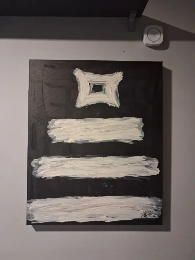 Cuadro abstracto moderno