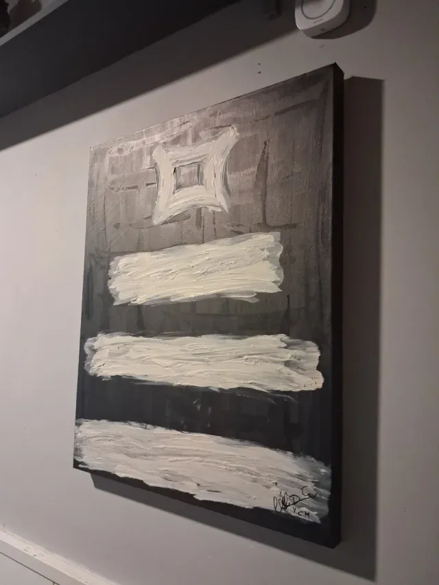 Cuadro abstracto moderno