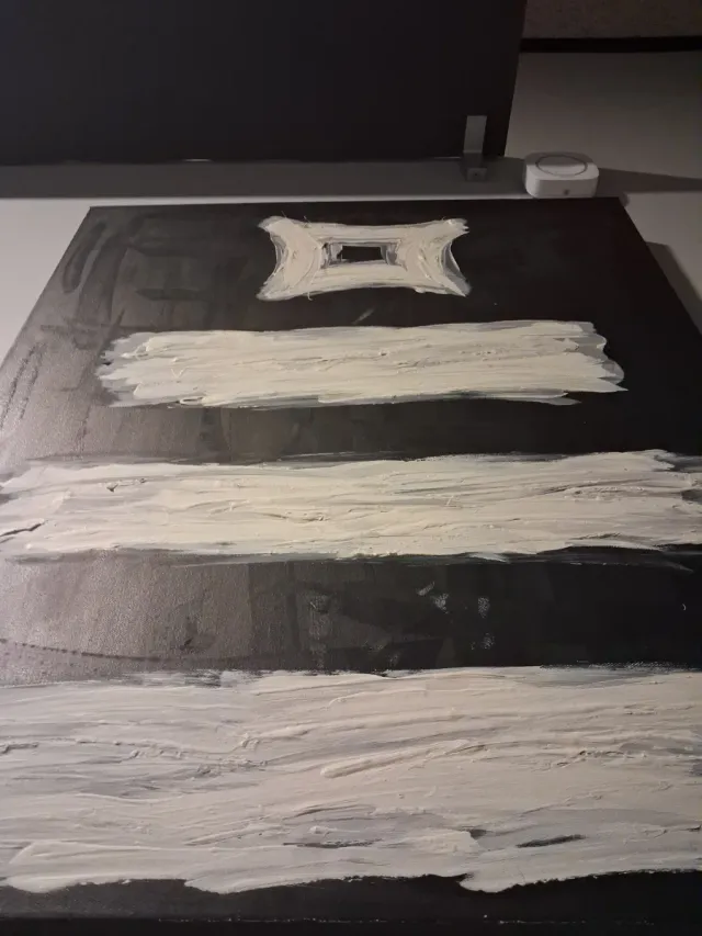 Cuadro abstracto moderno