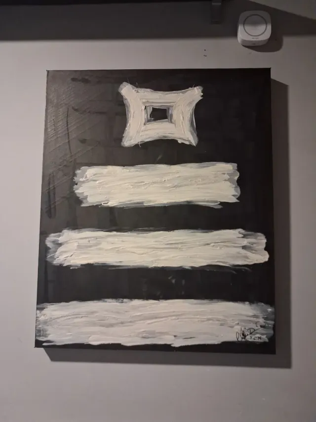 Cuadro abstracto moderno