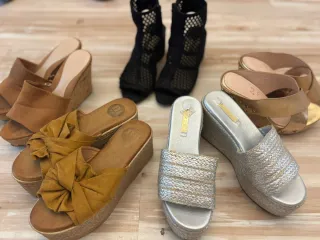 Lote 5 pares sandalias verano talla 38