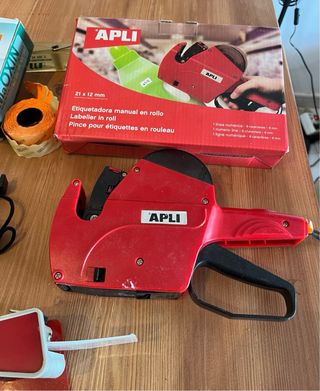 2 Etiquetadoras Apli + Maoxin + Aplicador