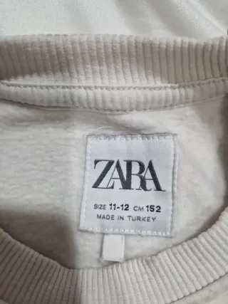 Sudadera Zara niña Paris M