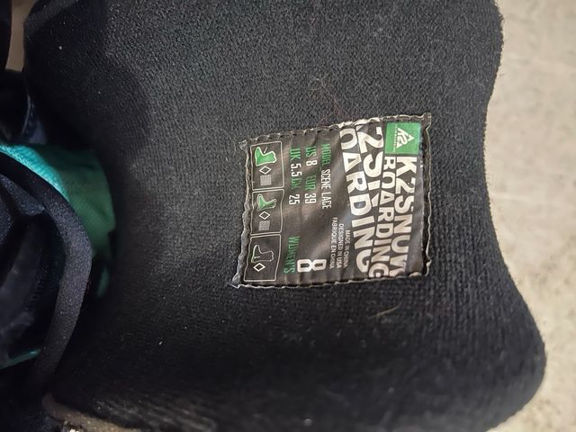 Stivali da snowboard K2 Scene Lace taglia 39