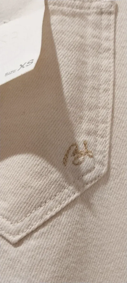 Calças pantalona BSB bege