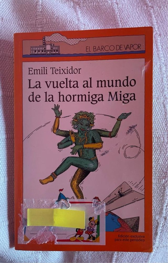 Libro “La vuelta al mundo de la hormiga Miga”
