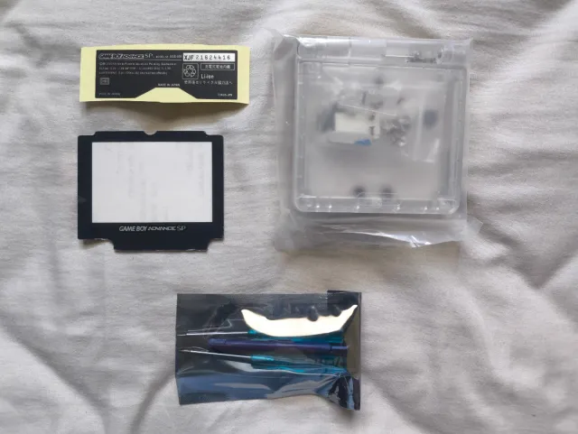 Carcaça Genérica Gameboy Advance SP (Nova)