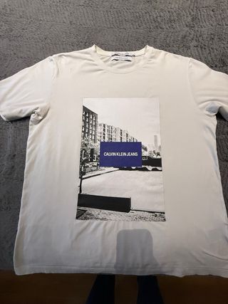 Camiseta Calvin Klein Jeans Blanca