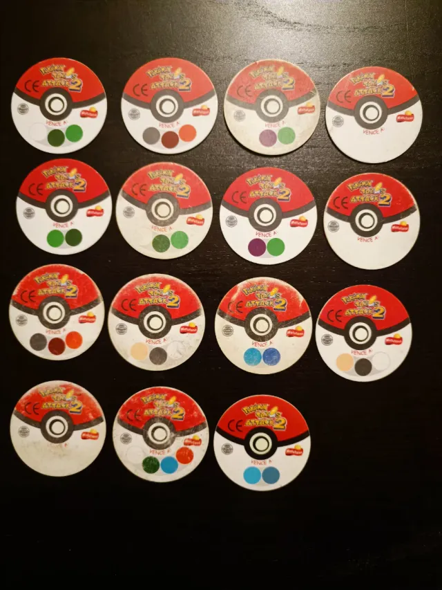 Tazos Pokémon Attack 2 