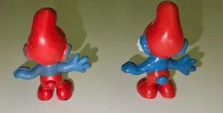 Coppia Grande Puffo Pejo Schleich - 1969