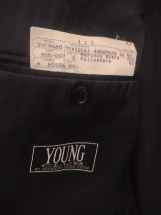 Abito Young Club Lana Merinos Extra Grigio