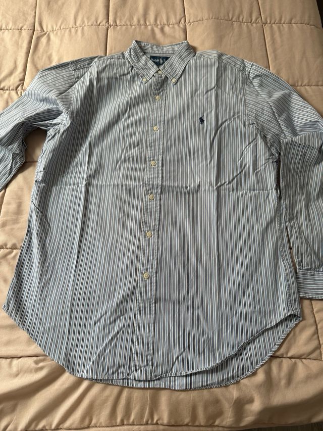 Camisa Polo Ralph Lauren Rayas Hombre