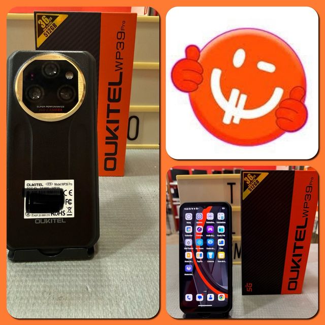 Oukitel WP39 Pro 512GB Negro