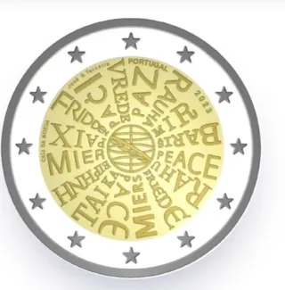 MONETA COMMEMORATIVI PORTOGHESE DA 2€ 2023 S/C