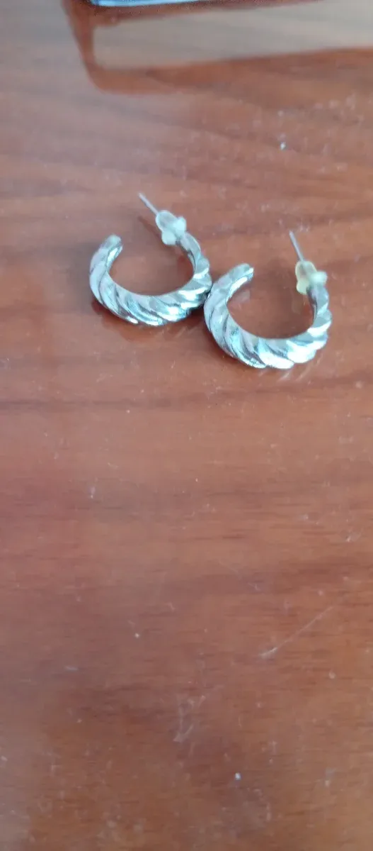 Pendientes Aro Bisutería dorados