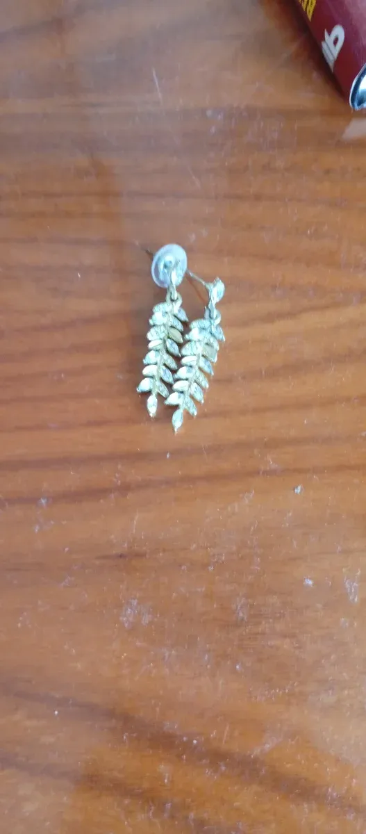 Pendientes Aro Bisutería dorados