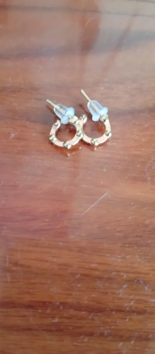 Pendientes Aro Bisutería dorados