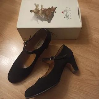 Zapatos Flamenco Gladis Dance Negros