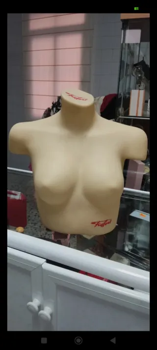 Busto expositor maniquí